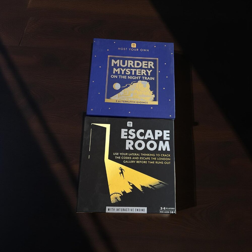 Bundle of 2 Talking Tables Mystery Games New